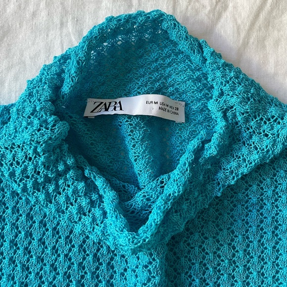 Zara Pointelle Blue Set - Picture 3 of 7